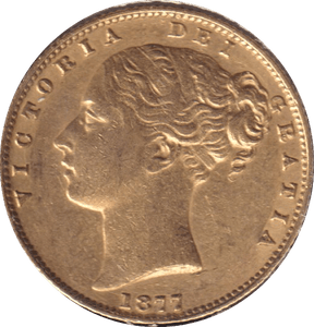 1877 GOLD SOVEREIGN ( EF ) SYDNEY MINT - SOVEREIGN - Cambridgeshire Coins