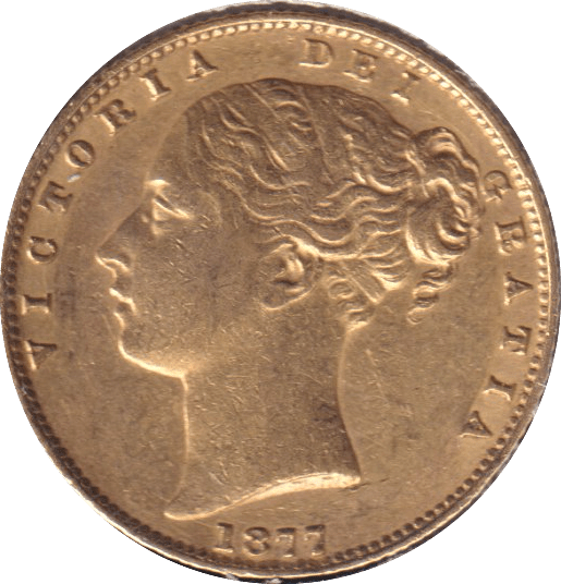 1877 GOLD SOVEREIGN ( EF ) SYDNEY MINT - SOVEREIGN - Cambridgeshire Coins