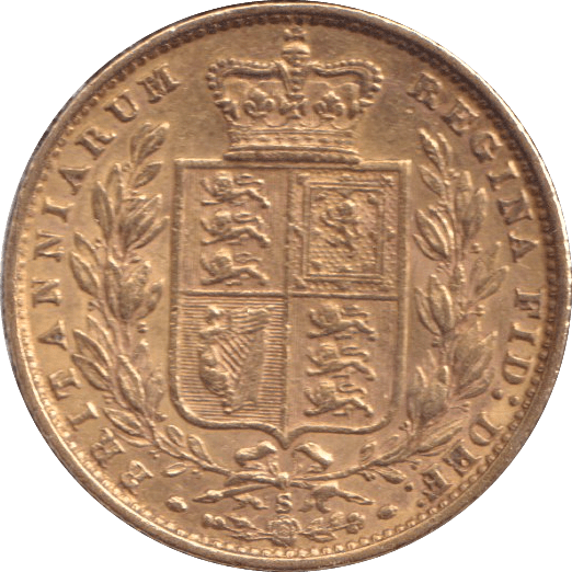 1877 GOLD SOVEREIGN ( EF ) SYDNEY MINT - SOVEREIGN - Cambridgeshire Coins