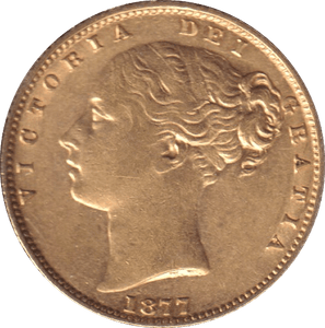 1877 GOLD SOVEREIGN ( EF ) SYDNEY MINT - SOVEREIGN - Cambridgeshire Coins