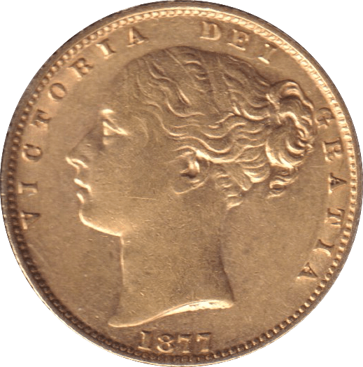 1877 GOLD SOVEREIGN ( EF ) SYDNEY MINT - SOVEREIGN - Cambridgeshire Coins
