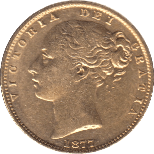 1877 GOLD SOVEREIGN ( GVF ) SYDNEY MINT 3 - SOVEREIGN - Cambridgeshire Coins