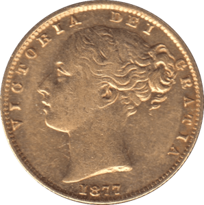 1877 GOLD SOVEREIGN ( GVF ) SYDNEY MINT 5 - SOVEREIGN - Cambridgeshire Coins