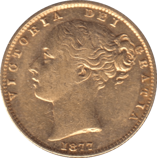 1877 GOLD SOVEREIGN ( GVF ) SYDNEY MINT 5 - SOVEREIGN - Cambridgeshire Coins