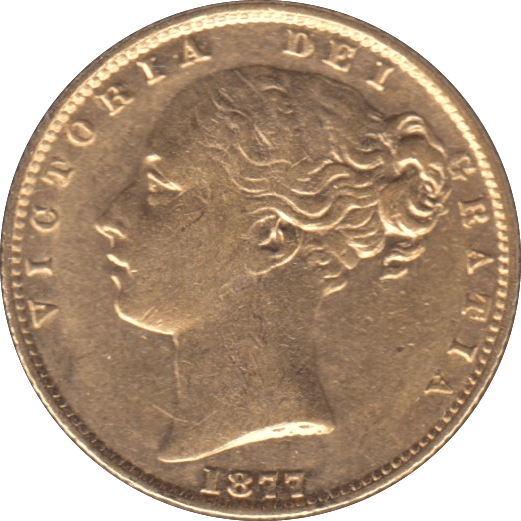 1877 GOLD SOVEREIGN ( GVF ) SYDNEY MINT 6 - SOVEREIGN - Cambridgeshire Coins