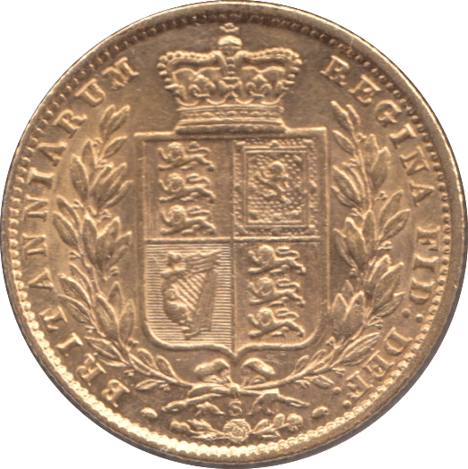 1877 GOLD SOVEREIGN ( GVF ) SYDNEY MINT 6 - SOVEREIGN - Cambridgeshire Coins