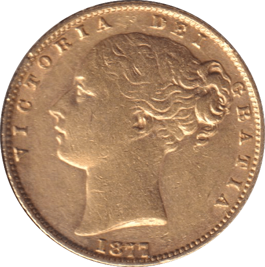 1877 GOLD SOVEREIGN ( GVF ) SYDNEY MINT - SOVEREIGN - Cambridgeshire Coins
