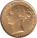 1877 GOLD SOVEREIGN ( GVF ) SYDNEY MINT - SOVEREIGN - Cambridgeshire Coins
