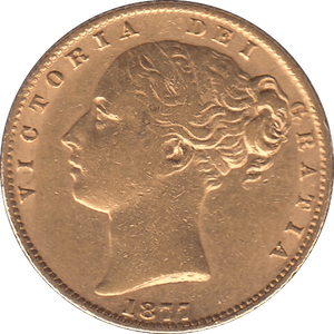 1877 GOLD SOVEREIGN ( GVF ) SYDNEY MINT - SOVEREIGN - Cambridgeshire Coins
