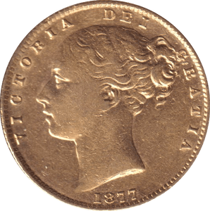 1877 GOLD SOVEREIGN ( GVF ) SYDNEY MINT - SOVEREIGN - Cambridgeshire Coins