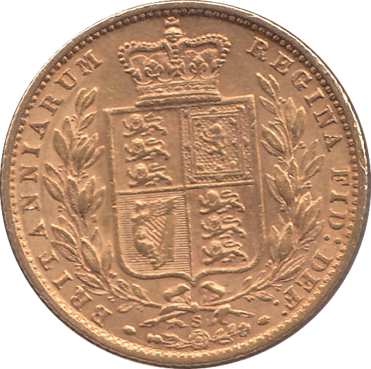 1877 GOLD SOVEREIGN ( GVF ) SYDNEY MINT - SOVEREIGN - Cambridgeshire Coins