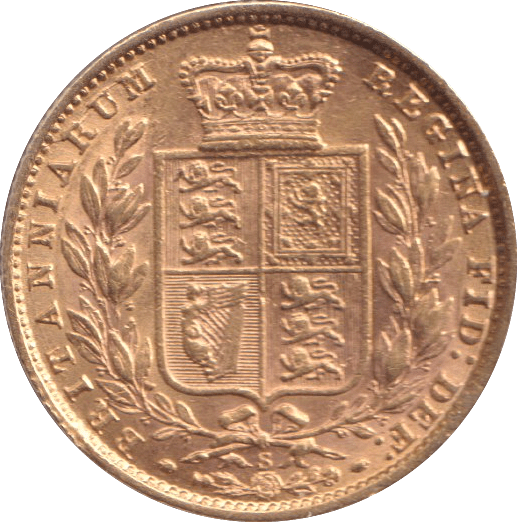 1877 GOLD SOVEREIGN ( GVF ) SYDNEY MINT - SOVEREIGN - Cambridgeshire Coins
