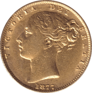 1877 GOLD SOVEREIGN ( GVF ) SYDNEY MINT - SOVEREIGN - Cambridgeshire Coins