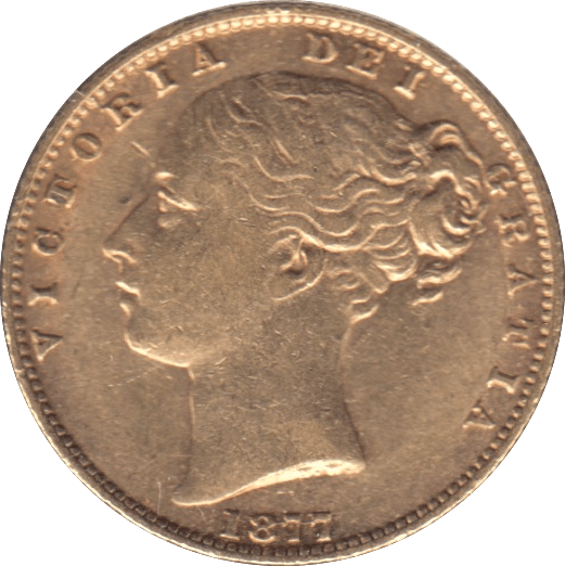 1877 GOLD SOVEREIGN SYDNEY MINT 1 - SOVEREIGN - Cambridgeshire Coins