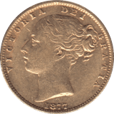 1877 GOLD SOVEREIGN SYDNEY MINT 1 - SOVEREIGN - Cambridgeshire Coins