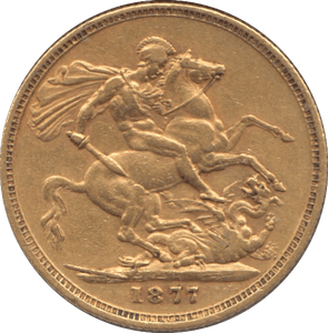 1877 GOLD SOVEREIGN ( VF ) MELBOURNE MINT - SOVEREIGN - Cambridgeshire Coins