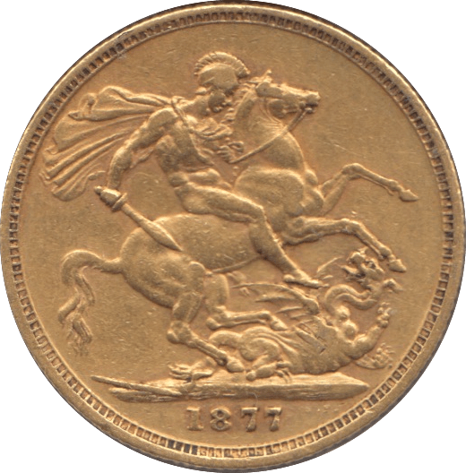 1877 GOLD SOVEREIGN ( VF ) MELBOURNE MINT - SOVEREIGN - Cambridgeshire Coins