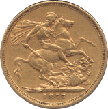 1877 GOLD SOVEREIGN ( VF ) MELBOURNE MINT - SOVEREIGN - Cambridgeshire Coins