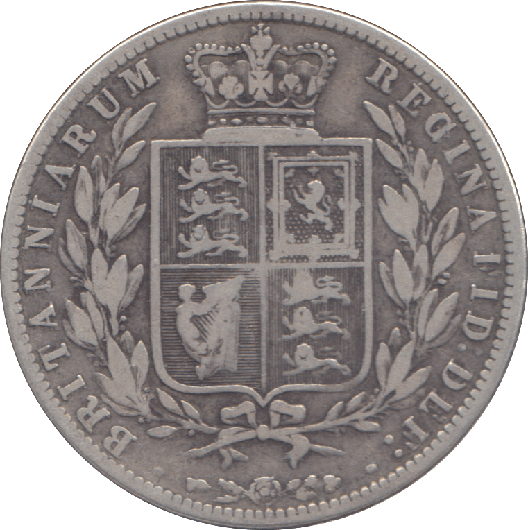 1877 HALFCROWN ( F ) - HALFCROWN - Cambridgeshire Coins