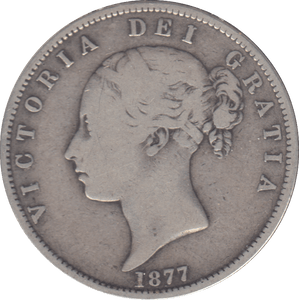 1877 HALFCROWN ( F ) - HALFCROWN - Cambridgeshire Coins
