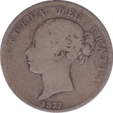 1877 HALFCROWN ( FINE ) - HALFCROWN - Cambridgeshire Coins
