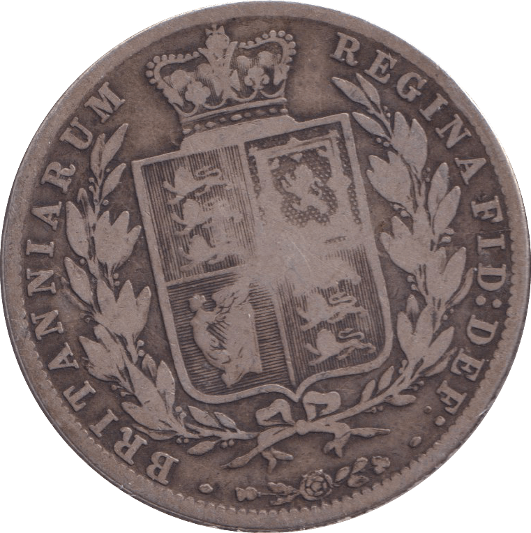 1877 HALFCROWN ( FINE ) - HALFCROWN - Cambridgeshire Coins