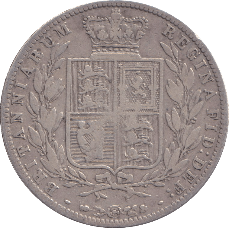 1877 HALFCROWN ( FINE ) - HALFCROWN - Cambridgeshire Coins
