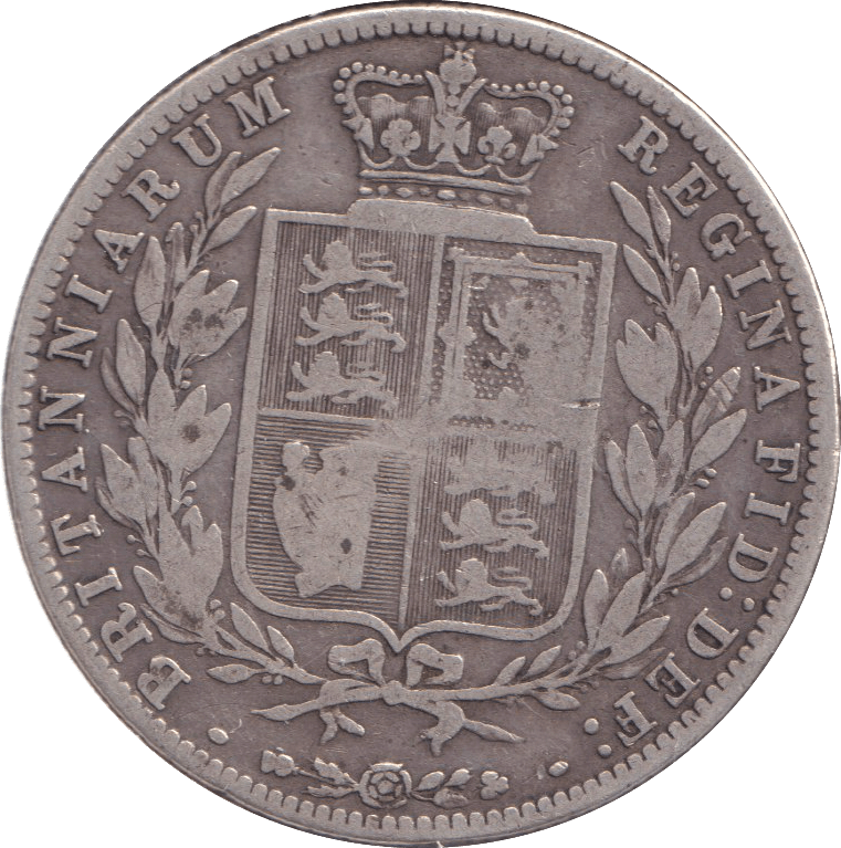 1877 HALFCROWN ( FINE ) - HALFCROWN - Cambridgeshire Coins