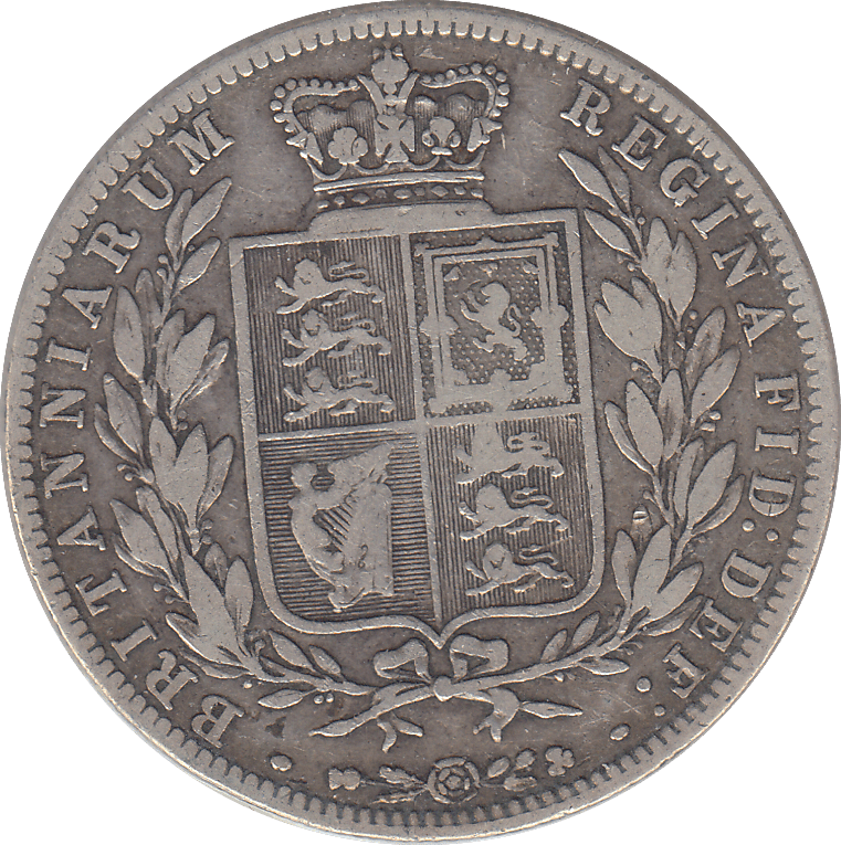 1877 HALFCROWN ( GF ) - HALFCROWN - Cambridgeshire Coins
