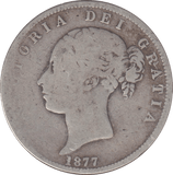 1877 HALFCROWN ( NF ) - HALFCROWN - Cambridgeshire Coins