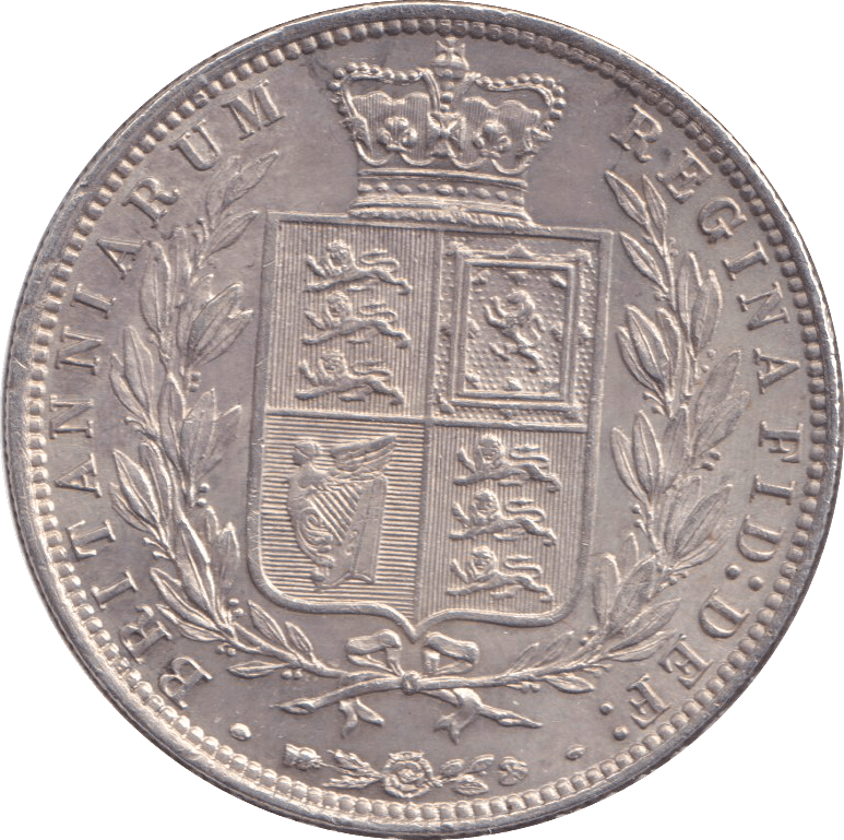1877 HALFCROWN ( UNC ) - HALFCROWN - Cambridgeshire Coins