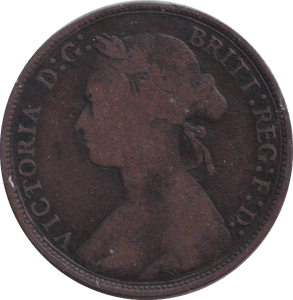 1877 HALFPENNY ( FINE ) - HALFPENNY - Cambridgeshire Coins