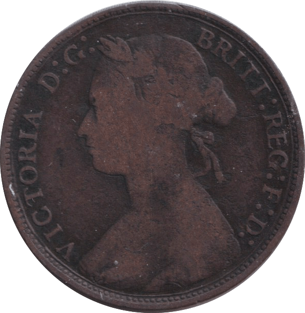 1877 HALFPENNY ( FINE ) - HALFPENNY - Cambridgeshire Coins