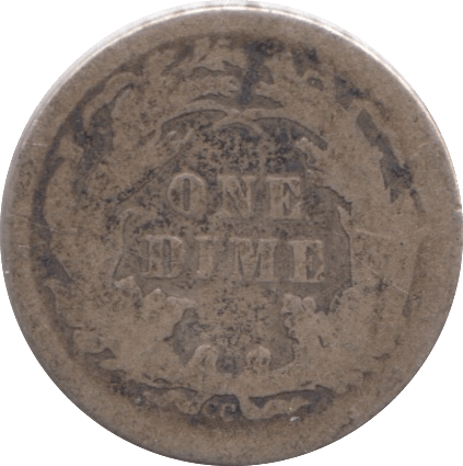 1877 ONE DIME USA - WORLD COINS - Cambridgeshire Coins