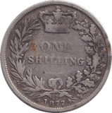 1877 SHILLING ( FAIR ) DIE 55 - SHILLING - Cambridgeshire Coins
