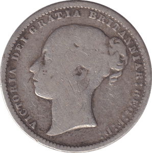 1877 SHILLING ( FAIR ) DIE 55 - SHILLING - Cambridgeshire Coins