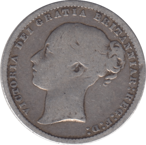 1877 SHILLING ( FAIR ) DIE 6 - Shilling - Cambridgeshire Coins