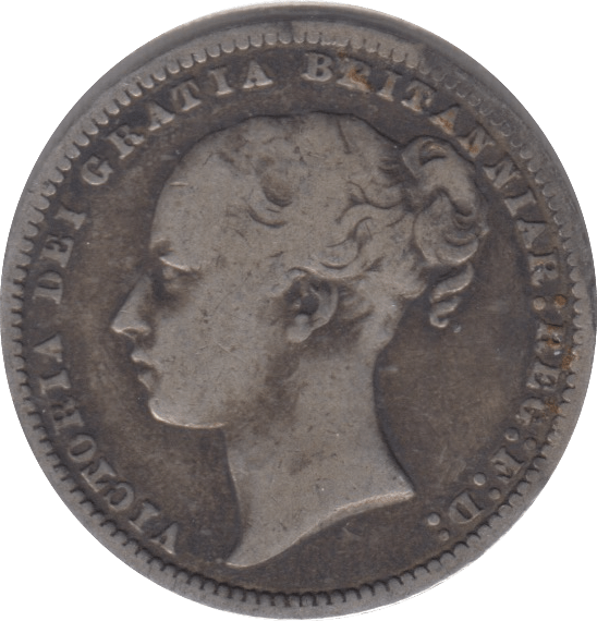 1877 SHILLING ( FINE ) - SHILLING - Cambridgeshire Coins