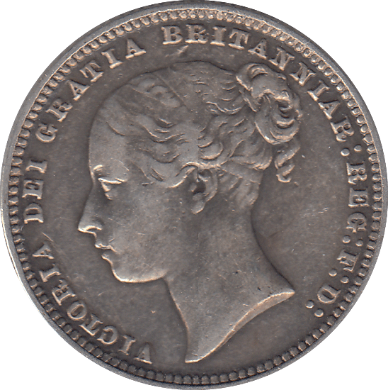 1877 SHILLING ( GVF ) - SHILLING - Cambridgeshire Coins
