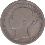 1877 SHILLING ( NF ) - SHILLING - Cambridgeshire Coins