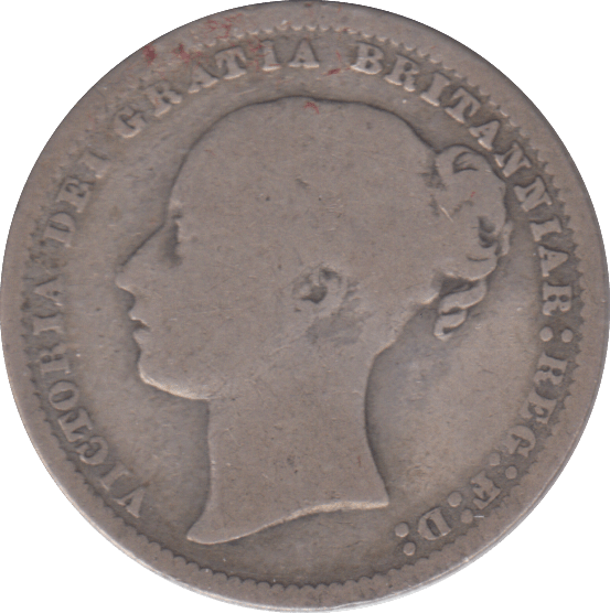 1877 SHILLING ( NF ) - SHILLING - Cambridgeshire Coins