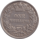 1877 SHILLING ( NF ) - SHILLING - Cambridgeshire Coins