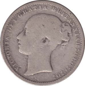 1877 SHILLING ( NF ) - SHILLING - Cambridgeshire Coins
