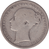 1877 SHILLING ( NF ) - SHILLING - Cambridgeshire Coins