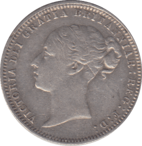 1877 SIXPENCE ( VF ) - SIXPENCE - Cambridgeshire Coins