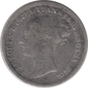 1877 THREE PENCE ( NF ) - Threepence - Cambridgeshire Coins