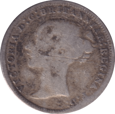 1877 THREEPENCE ( FAIR ) - Three Half Pence - Cambridgeshire Coins