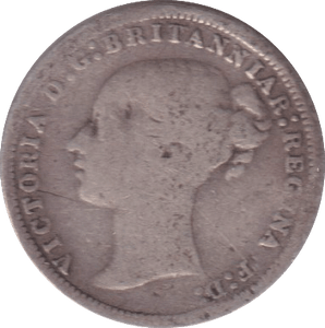 1877 THREEPENCE ( FINE ) - THREEPENCE - Cambridgeshire Coins