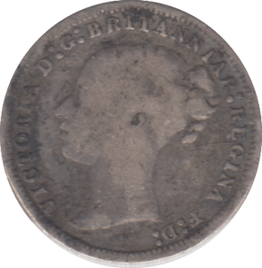 1877 THREEPENCE ( FINE ) - THREEPENCE - Cambridgeshire Coins