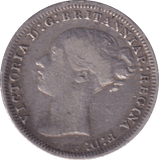 1877 THREEPENCE ( VF ) - Three Half Pence - Cambridgeshire Coins